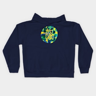 Zest for Life, Joie de Vivre Kids Hoodie